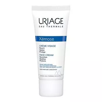 Uriage Zemos дневной крем для лица, 40 мл, 1 шт.