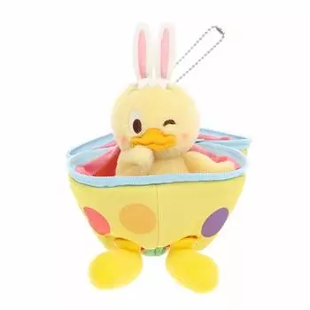 Usapiyo плюшевый значок 2020 Disney Пасха Disney Товары Сувениры Disney Sea (желтый) Пасха на высшем уровне! [Токио Лимитед]
