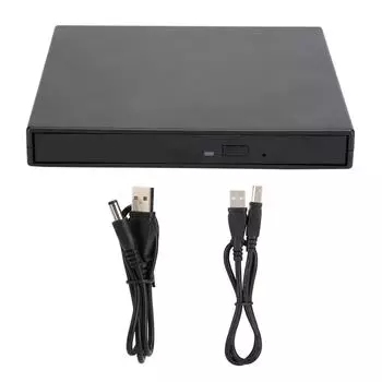 USB2.0 DVD RW Ноутбук Настольный CD ROM Оптический привод Черный для Windows 2000Xp Vista Windows 7