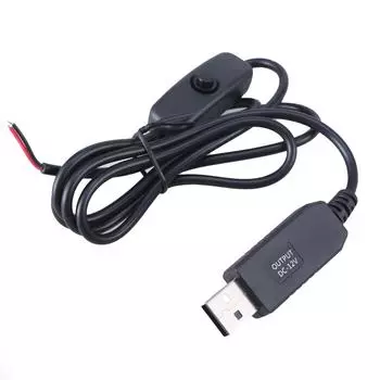 USB2.0 штекер 2-контактный кабель питания с переключателями косичка кабель для установленного USB-оборудования замена ремонта небольшой вентилятор