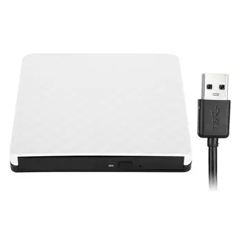 USB3.0 внешний DVD-рекордер 3.0 оптический привод компьютерные аксессуары для XPWIN7WIN8White белый