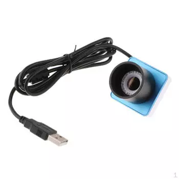 USB 0,3-мегапиксельный телескоп, электронный окуляр, цифровая камера, дюйм/31,7 мм (черный)