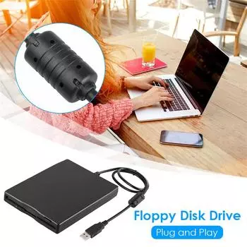 USB 2.03. Внешний 5-дюймовый дисковод, 1,44 МБ, для ноутбука, ПК, win 7/8/10, mac