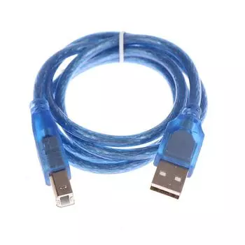 USB 2.0 0,3/0,5/1/1,5 м, тип A, штекер B, кабель принтера, короткий кабель 30cm