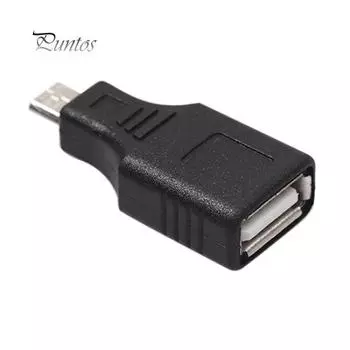 USB 2.0 на Micro USB 5-контактный штекер OTG-адаптер-переходник