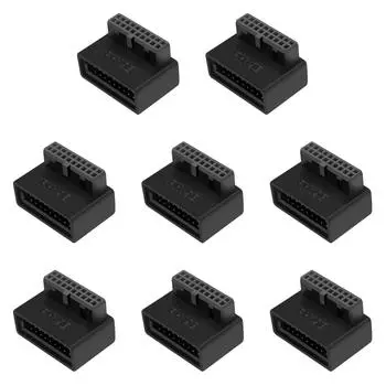 USB 3.0 19P 20P разъем адаптера конвертер для материнской платы компьютера (В)