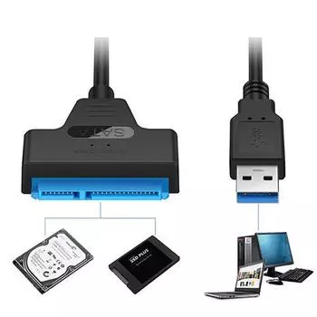 Usb 3.0 к Sata 2.5 внешний жесткий диск адаптер ридер для SSD Hdd кабель