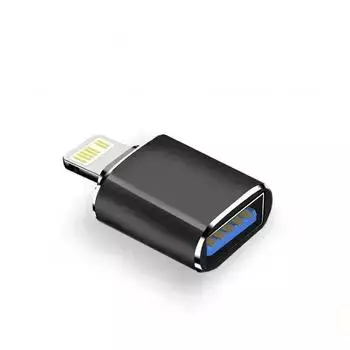 Адаптер USB 3.0 OTG подходит для IOS 13 и выше, iPhone 14, 13, 12, 11 Pro, XS Max, XR, X, 8 Plus, 7, 6s, iPad может читать USB-флеш-накопитель