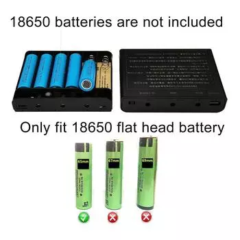 USB 5 В 9 В 12 В выход 18650 аккумулятор UPS Power Banks Box с кабелем 5,5x2,1 мм «папа-папа» для маршрутизатора, телефона, светодиодной камеры видеонаблюдения белый