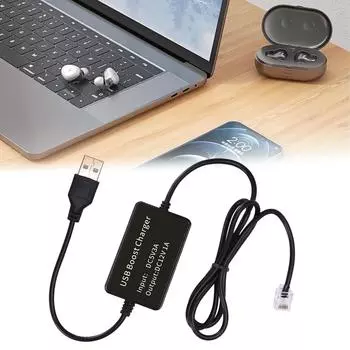 USB 5V Boost to 12V Step Up Cable Module Преобразователи напряжения 2.1x5.5 мм Разъемы для маршрутизаторов камер Настольная лампа