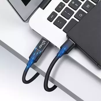 USB-адаптер «мама/папа» на USB Type C, конвертер подключения USB3.0 для зарядки мобильного телефона, ноутбука, передачи данных B