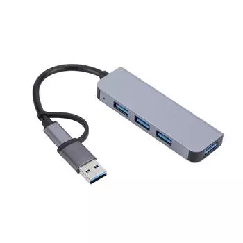 USB C HUB 3.0 Type C 4/7 Port Multi Splitter Adapter OTG USB Power Adapter High Speed Transmission для ноутбука Macbook Pro 7 Ports