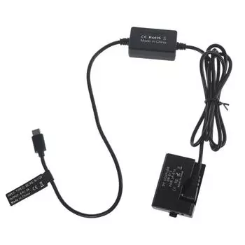 USB C Power Bank Cable K-E10 + R-E10 -E10 ummy Battery для 1500D 1300D 1200D Kiss 50 T3 T5