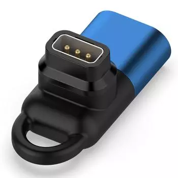 USB-C зарядка-преобразователь прямой угол адаптер для APEX PACE2 APEX42 VERTIX Часы Зарядное устройство-разъем Смарт-часы Аксессуары