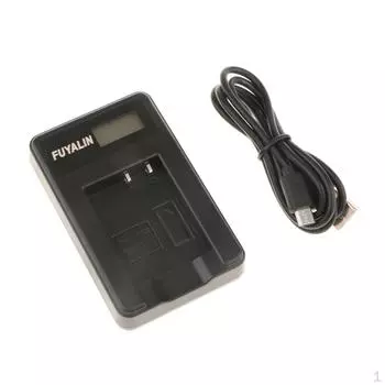 Быстрая зарядка аккумулятора USB-камеры с ЖК-дисплеем для DMW-BCG10 DMW-BCG10E DMC- DMC-ZR3
