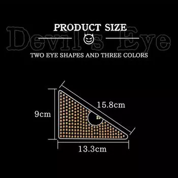 USB Demon Eye Auto Dynamic Expression Light LED Автомобильное стекло Гибкий экран Безопасность Защита окружающей среды Декоративные огни