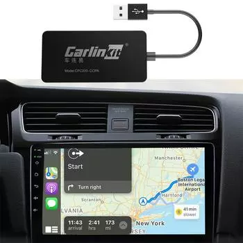 USB Dongle адаптер беспроводной CarPlay беспроводной AN автомобильный зеркальный проигрыватель WiFi