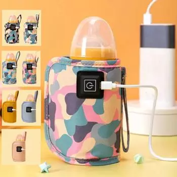 USB грелка для молока и воды, дорожная коляска, изолированная сумка, обогреватель для бутылочек для кормления новорожденных, портативные грелки для кормления из бутылочки