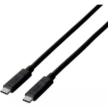 USB-кабель для смартфона ELECOM/USB3.1/сертифицированный продукт/2,0 м/черный