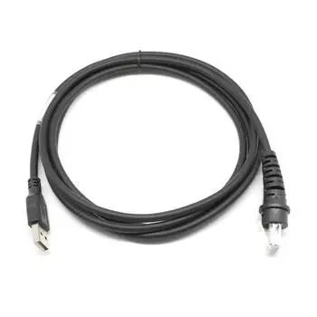 USB-кабель прямой 2 м черный оригинальный CBL-500-300-S00 для Honeywell 1900g Hyperion 1300g Xenon 1200g