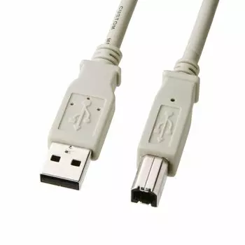 USB-кабель Sanwa Supply KU-1000K3 серый