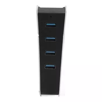 USB-концентратор 5 Гбит/с, быстрая передача данных, USB C на 4 порта USB2.0, безопасная портативная док-станция расширения для PS5 Slim