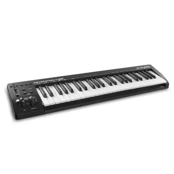 USB MIDI 49 DAW звук фортепиано музыкальное программное обеспечение в комплекте Keystation49 MK3 M-Audio клавиатура, чувствительные к скорости нажатия клавиши, управление, источник, создание,