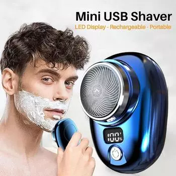 Usb мини-бритва карманного размера портативная электробритва перезаряжаемая бритва мужская мини-дорожная электробритва портативная карманная бритва