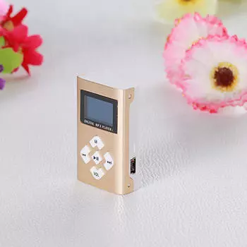 USB Mini MP3-плеер с поддержкой ЖК-экрана 8 ГБ зелёный
