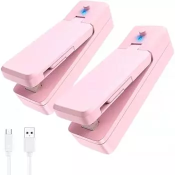 USB Мини-запайщик пакетов Пищевая упаковка Инструмент для запечатывания пакетов Термозакрытие пластиковых пакетов Умный гаджет Портативный магнитный запайщик