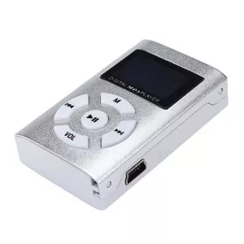 USB MP3-плеер с ЖК-экраном и поддержкой 32 ГБ One Size