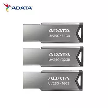 USB-накопитель ADATA UV250 USB2.0, 16–64 ГБ
