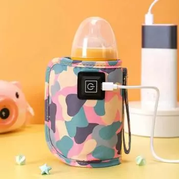 USB-подогреватель молока, подогреватель для бутылочек, дорожная коляска, термосумка, безопасные детские принадлежности для кормления ребенка зимой на открытом воздухе белый
