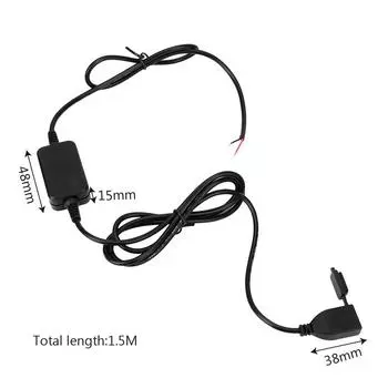 USB-порт, мотоциклетная USB-разъем, розетка для телефона, GPS, адаптер постоянного тока 5 В, 2 А, водонепроницаемый