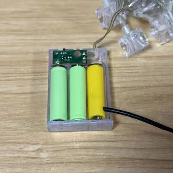 USB-преобразователь питания, кабель-уловитель, замените 3 батарейки 1,5 В AA LR6 для светодиодной лампы, электронная игрушка