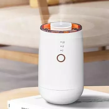 USB Rechargeable Aroma Diffuser Car Air Freshener 9 Color Lights Essential Oil Fragrance Diffuser For Auto Interior Accessories чёрный