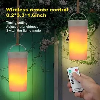 USB rechargeable LED flame lamp simulates flame effect lamp realistic flame atmosphere lamp interior decoration bar table light