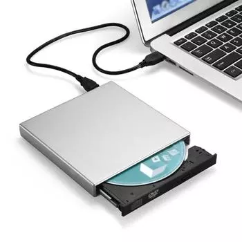 USB внешний CD-RW записывающий DVD/CD-ридер оптический привод для портативного компьютера