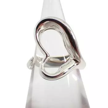 [Used] TIFFANY/Tiffany 925 Open Heart Ring No. 9 [g389-60]