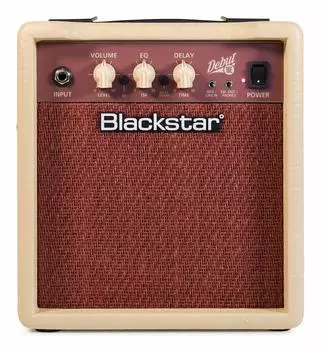 Усилитель для гитары Blackstar DEBUT 10E Tape Echo Effect Clean/Overdrive/Line In/Headphone Out/Built кремовый