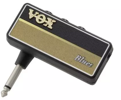 Усилитель для наушников VOX amPlug2 Blues Не требуется никаких кабелей. Подключитесь напрямую к гитаре. Идеально подходит для домашних занятий. Эффекты на батарейках.