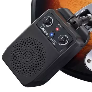 Усилитель гитарный небольшой мини-усилитель гитарный 5 Вт 4 эффекта Bluetooth легкий перезаряжаемый чистый дисторшн овердрайв ревербератор