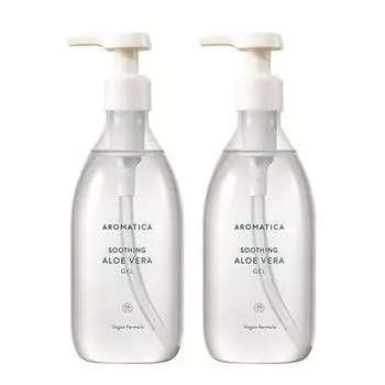 Успокаивающий гель алоэ вера Aromatica 300 мл x 2, 2 шт.