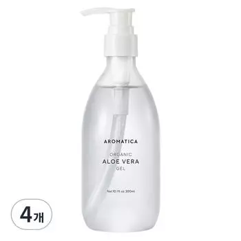 Успокаивающий гель алоэ вера Aromatica, 300 мл, 4 шт.