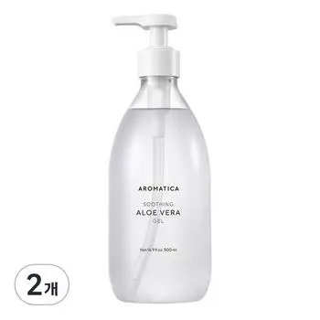 Успокаивающий гель алоэ вера Aromatica, 500 мл, 2 шт.