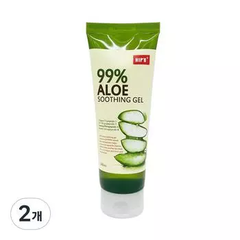 Успокаивающий гель Hips 99% Aloe, 240 мл, 2 шт.
