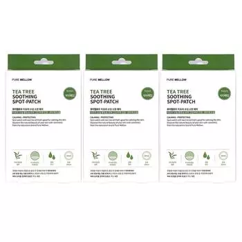 Успокаивающий точечный пластырь Pure Mellow Tea Tree, 100 шт., 3 шт.