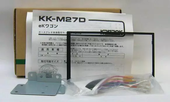 Установочный комплект PIONEER для автомобилей Nissan [Just Fit] (KIX, Отти) [Номер продукта] KK-M27D
