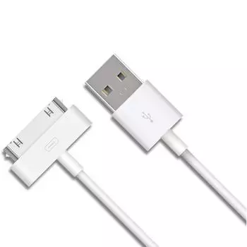 устаревший кабель для зарядки iPhone 1M белый