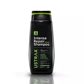 Ustraa Шампунь Intense Repair - 250 мл - с технологией восстановления волокон | с черным рисом и кератином | Помогает защитить обработанные волосы